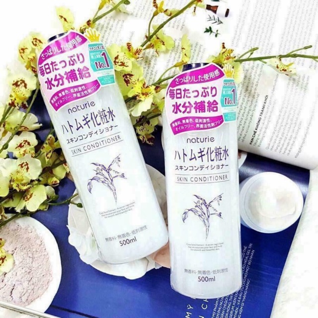 Nước hoa hồng Ý Dĩ Naturie Skin Conditioner 500ml Nhật Bản | BigBuy360 - bigbuy360.vn