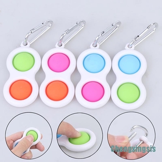 Móc Khóa Hình Bong Bóng Bóp Để Giảm Căng Thẳng