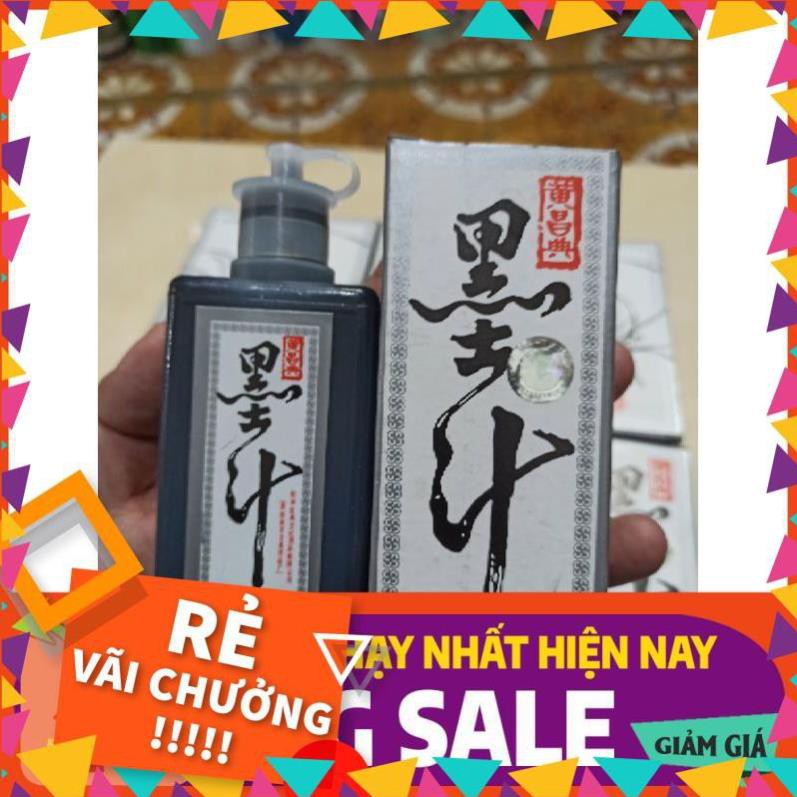 [ BÁN CHẠY ] [Chính Hãng] Mực Tàu Đen 100ml - Mực viết thư pháp phổ thông.