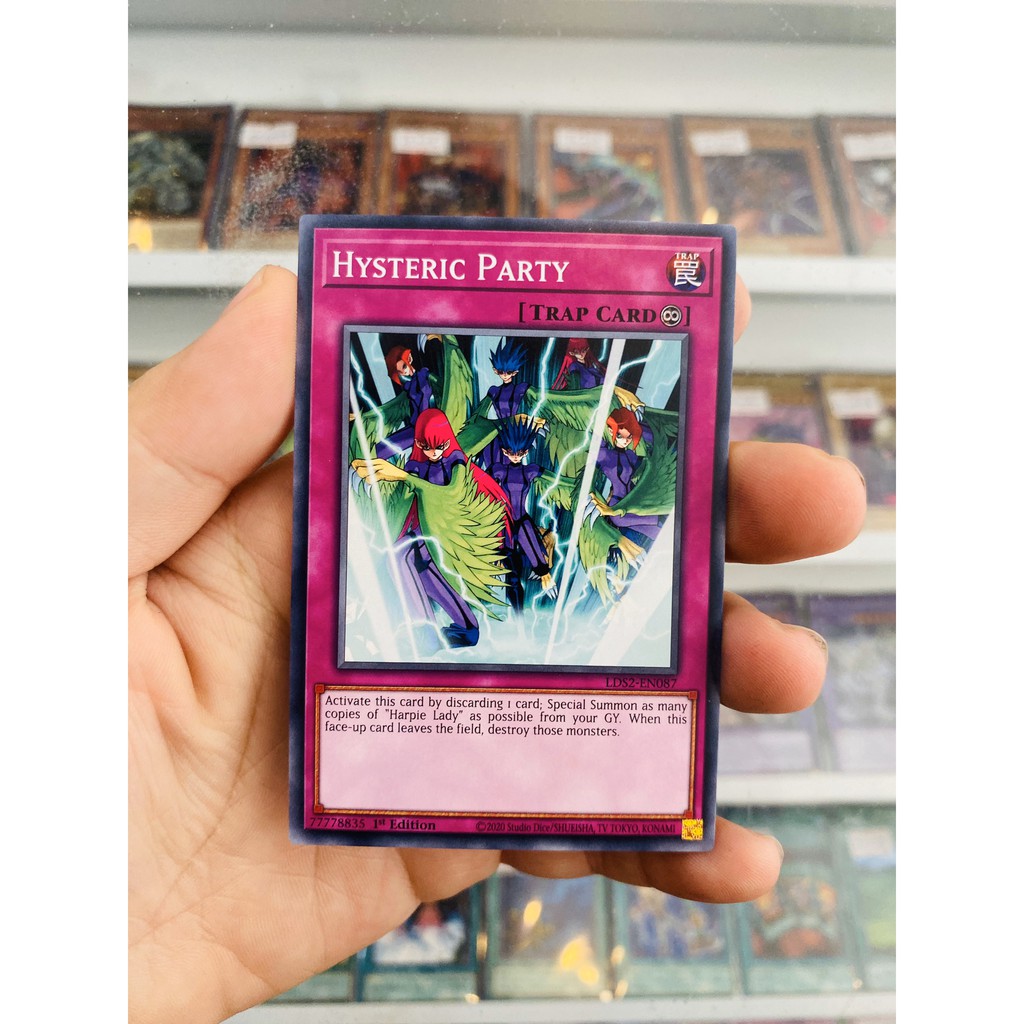 Thẻ Bài YugiOh! Mã LDS2-EN087 - Hysteric Party - Common - 1st Edition