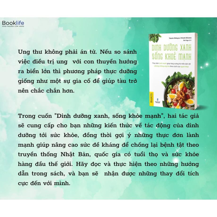 Sách - Dinh Dưỡng Xanh Sống Khỏe Mạnh [1980Books]