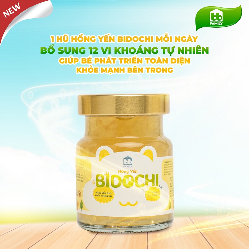 Hồng Yến Bidochi - Tăng Đề Kháng Tự Nhiên, Cải Thiện Biếng Ăn Của Bé