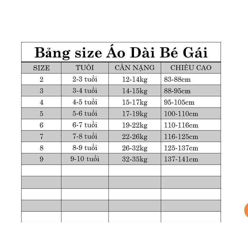 Áo Dài Tết Cho Bé Gái, Áo Dài Cách Tân +Quần Ống Rộng Giả Váy - Trang 25 Kids