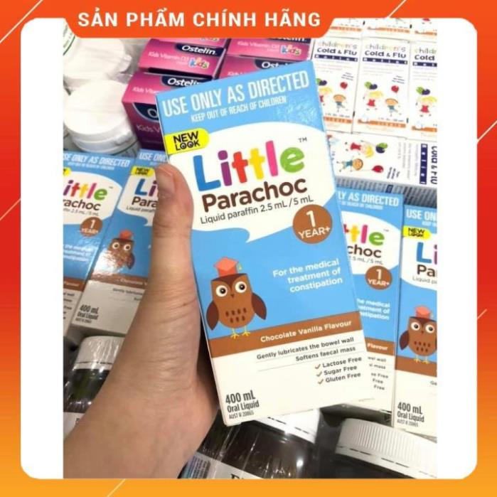 Siro táo bón Little Parachoc Úc cho bé 🔥𝐍𝐄𝐖🔥 giá tốt mẫu mới 2021