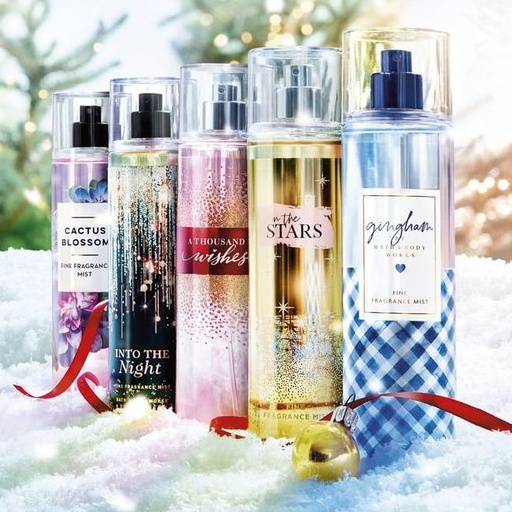 (10ml) Xịt thơm Body Mist Bath and body Works