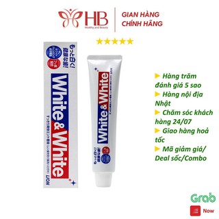 Kem Đánh Răng White & White Nhật Bản