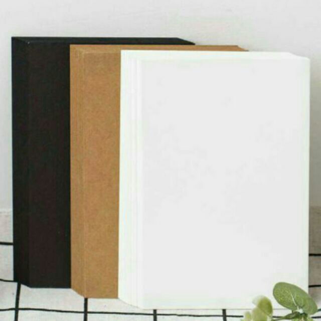 Túi 10 tờ giấy bìa craft A4 300-400gsm