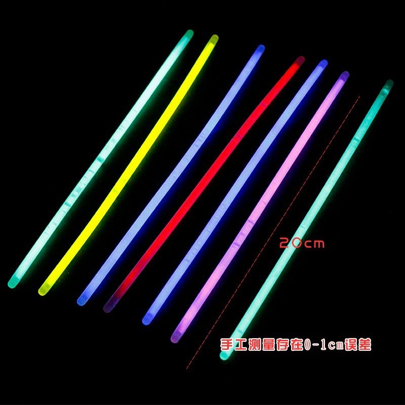 ĐỒ CHƠI, SẢN PHẨM GIẢI TRÍ HỘP 100 QUE PHÁT SÁNG DẠ QUANG LIGHTSTICK CHO NAM NỮ VÀ TRẺ EM