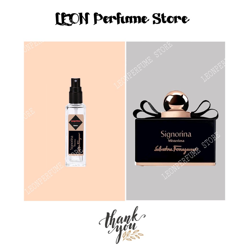 💎LEON💎Mẫu thử nước hoa signorina misteriosa 10ml dạng xịt