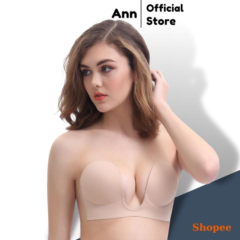 Áo Dán Nâng Ngực ANN Áo Lót Nữ Không Dây Định Hình Vòng Một - U02