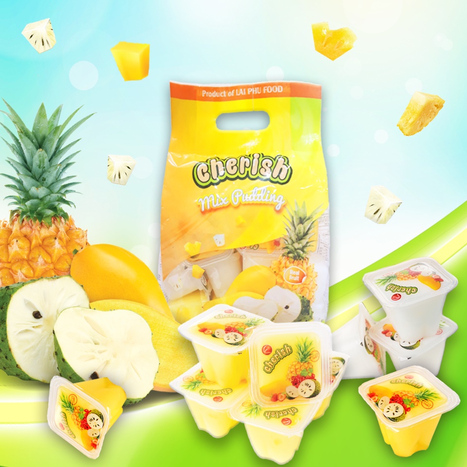 Thạch Pudding Cherish 405G