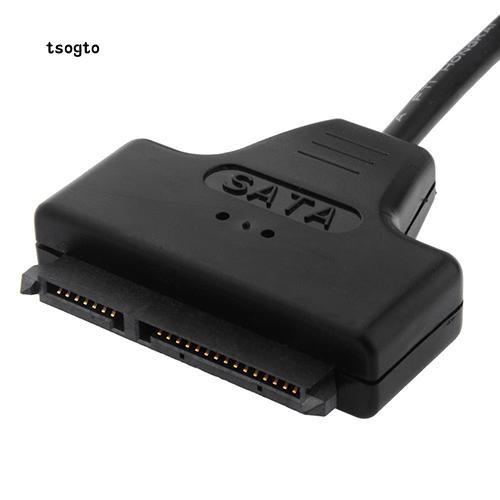 Cáp chuyển đổi USB 2.0 sang 2.5inch 22 7+15 Serial ATA SATA 2.0 HDD/SSD