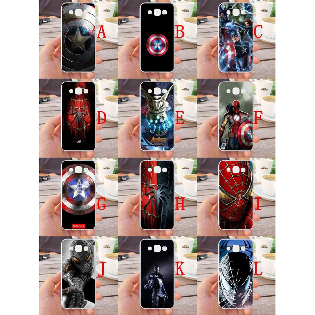 Ốp lưng hình Avengers cho điện thoại Samsung Galaxy E7