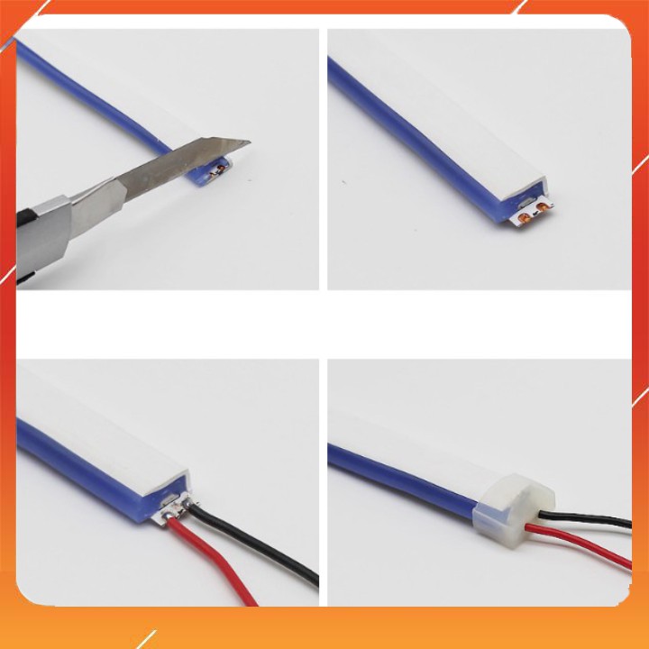 5 MÉT LED NEON 12V DÙNG UỐN HÌNH UỐN CHỮ CHƯA BAO GỒM NGUỒN VÀ PHỤ KIỆN