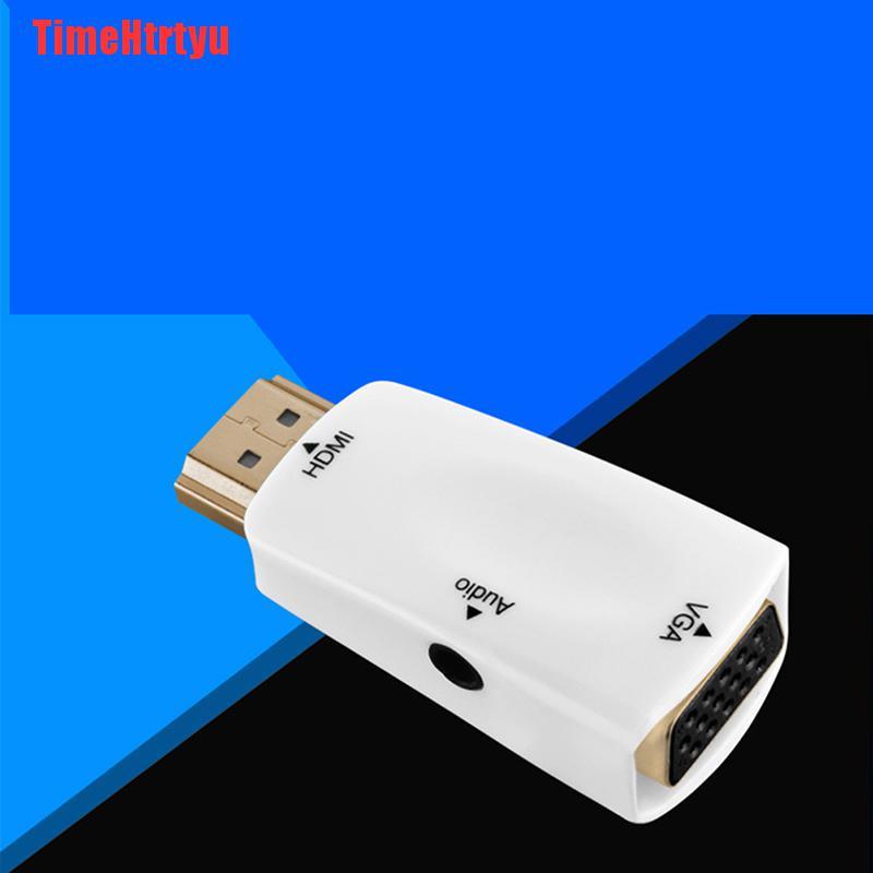 Cáp Chuyển Đổi Từ Timehtty 1080p Hdmi Sang Vga Đầu Ra Âm Thanh 3.5mm