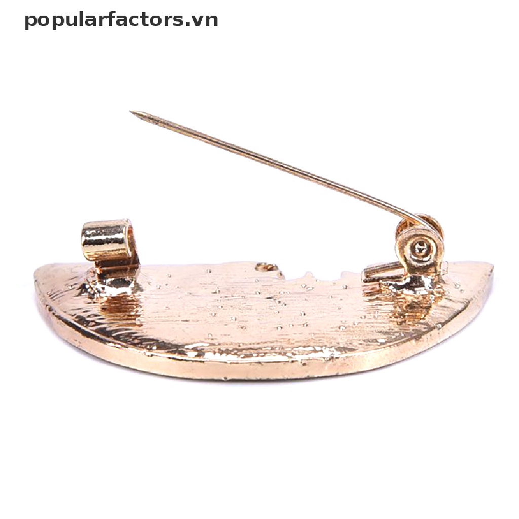 Ghim Cài Áo Hình Dưa Hấu Đính Pha Lê Thời Trang