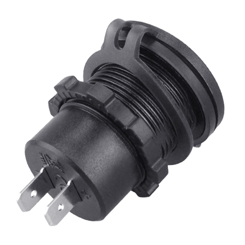 Tẩu Sạc Nhanh Hai Cổng USB Cho Xe Máy Xe Tải