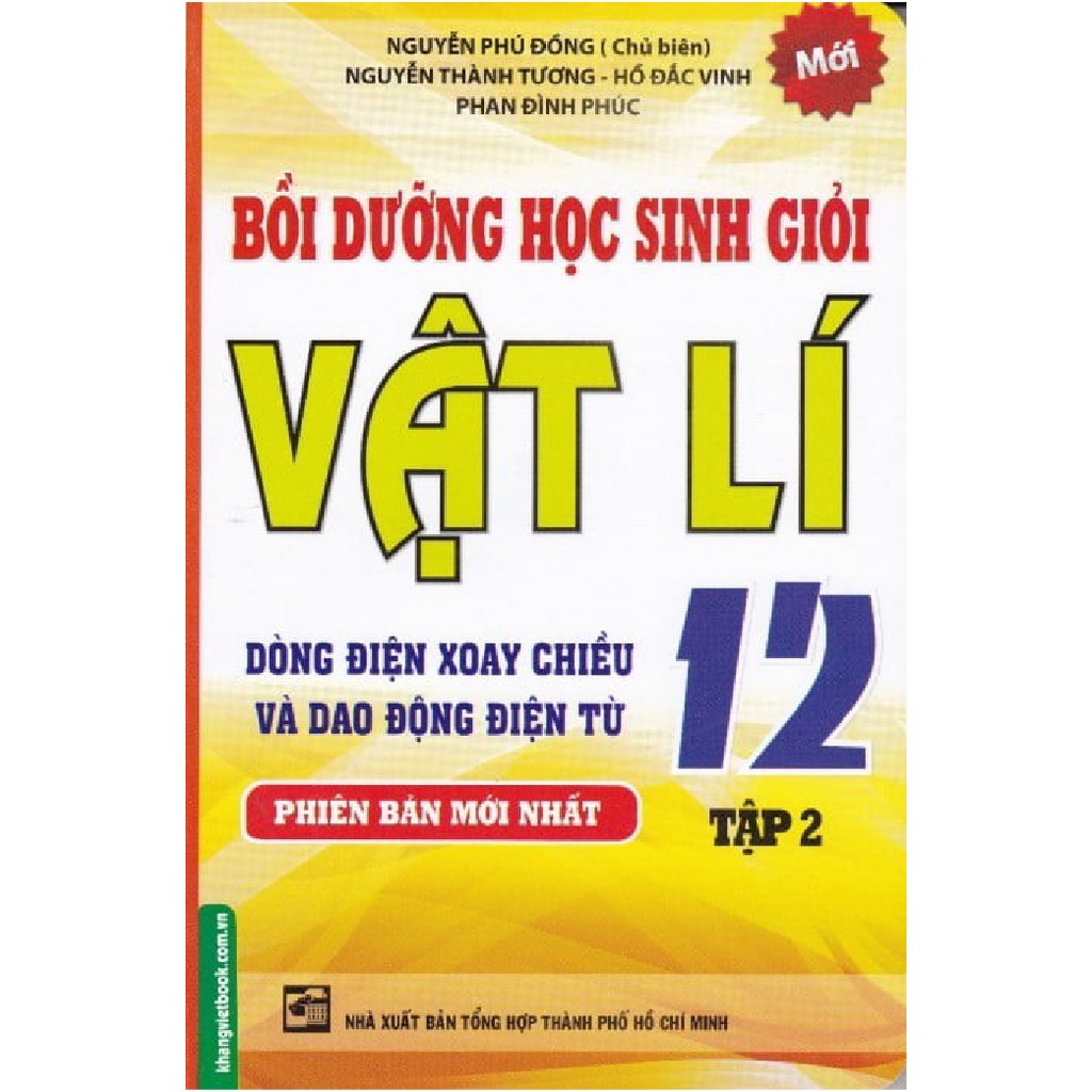 Sách Combo Bồi Dưỡng Học Sinh Giỏi Vật Lí Lớp 12 ( Trọn Bộ 3 Tập )