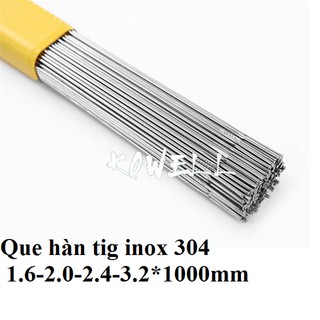 1 kg que hàn bù tig sắt ER 70S-6 nhôm 5356  inox ER - 304 - 308 Que hàn inox 