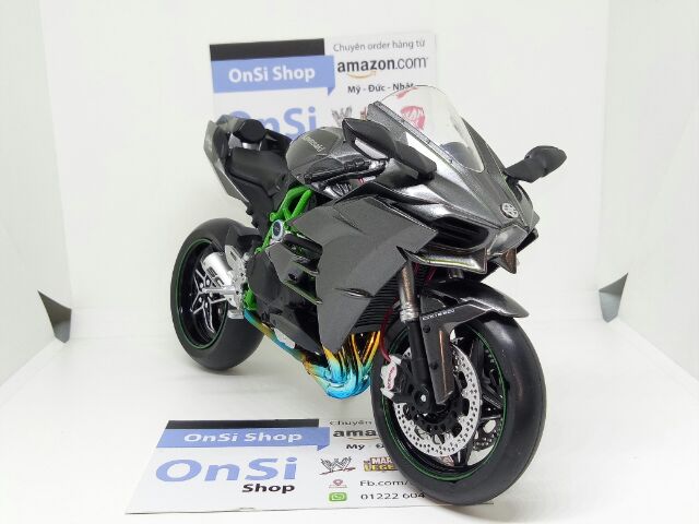 KAWASAKI NINJA H2 1/12 AUTOMAXX JOYCITY MÔ HÌNH XE ĐỘ