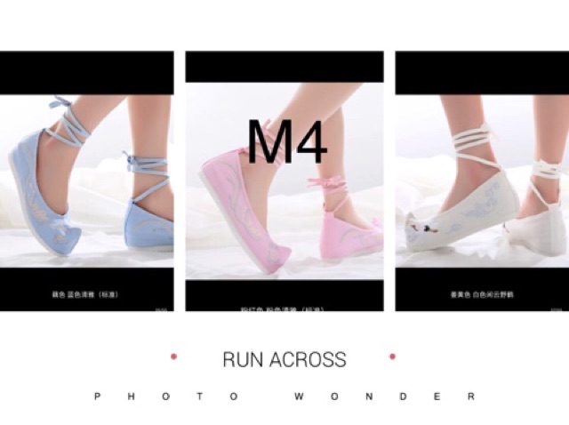 Giày cổ trang nữ thêu mã GTCHV | BigBuy360 - bigbuy360.vn