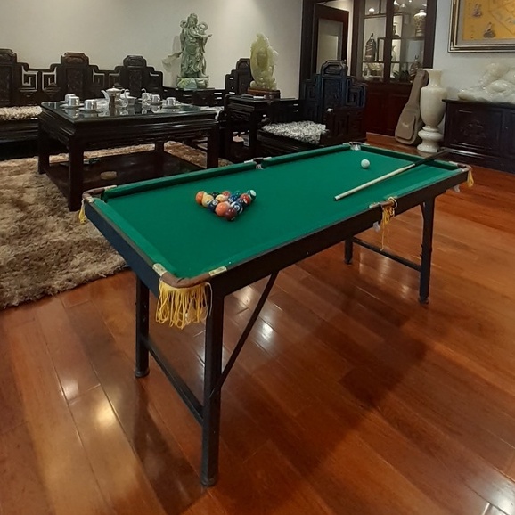 Bàn Bida Cho Trẻ Em M-2458✅ Bộ Bàn Bida Cao Cấp Dành Cho Bé 🔥Tặng Kèm Gậy + Bóng