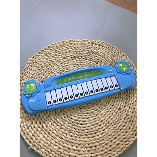 Đồ chơi đàn piano vui nhộn dành cho bé ( Mẫu đàn xanh mặt cười)