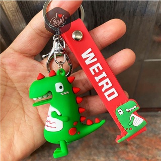 Móc khóa khủng long 4 màu