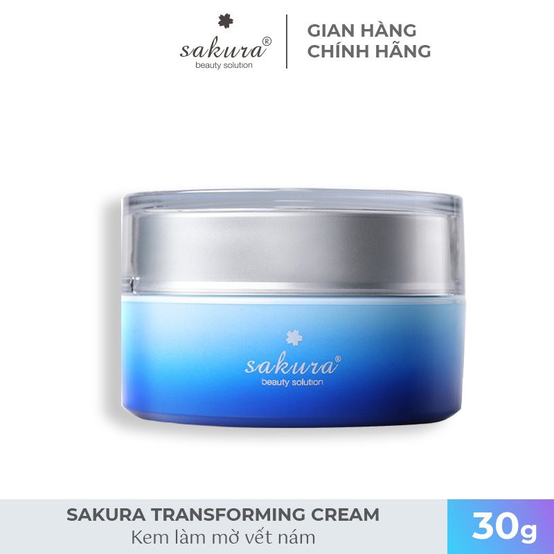 Kem làm mờ vết nám Sakura Transforming Cream 30g - Mỹ Phẩm Mai Hân