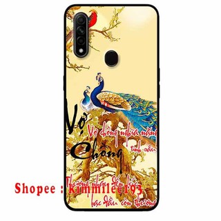 Ốp Lưng Dành Cho Oppo A31 2020, A8 2020 mẫu Thư Pháp Vợ Chồng