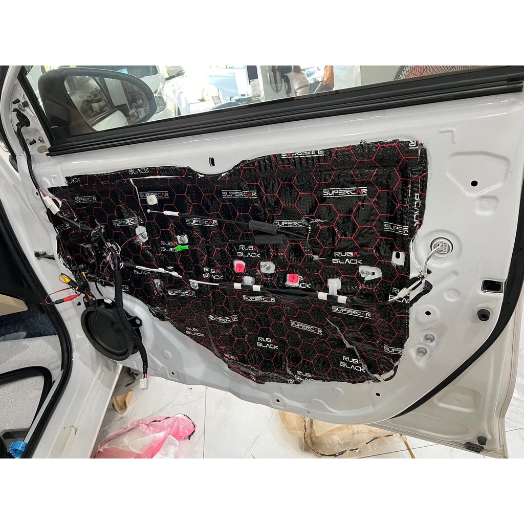 Tấm cách âm ô tô chính hãng Ruba Black Super Car