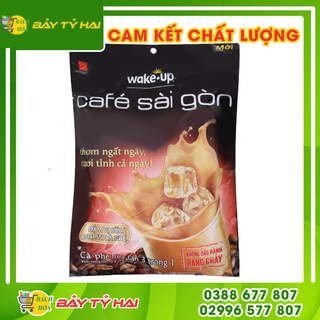 Cà Phê Sữa Hòa Tan Wake Up Cafe Sài Gòn Gói 456gr