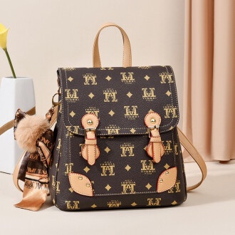 Ba Lô Thời Trang In Họa Tiết Phong Cách Hàn Quốc Dành Cho Nữ