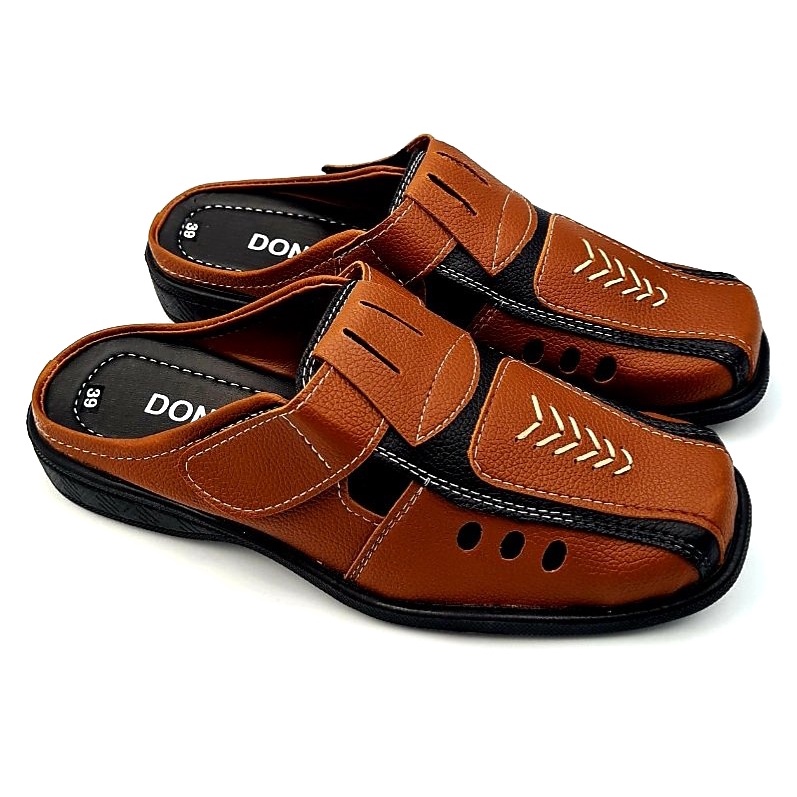Giày Lười Nam Da DONAVY, Đế Cao 3cm May Full Đế D.GM