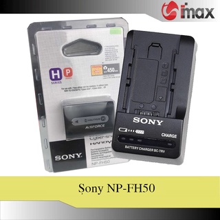 Bộ 01 pin sony np-fh50 + 01 sạc sony bc-trp - hàng nhập khẩu