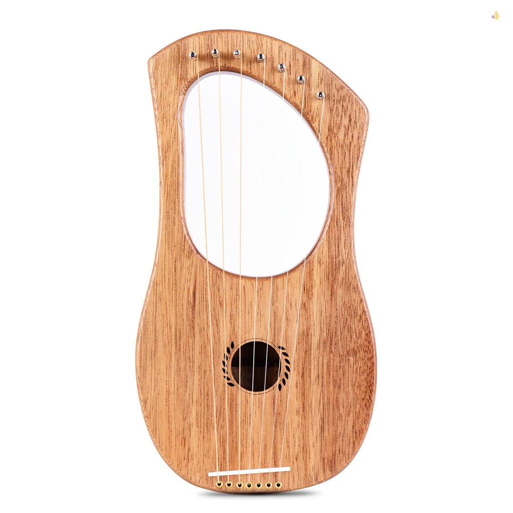 Set 7 Dây Đàn Lyre Harp Cổ Điển Kèm Túi Đựng/Dụng Cụ Cờ Lê/ Khăn Lau/Khăn Lau