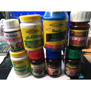 COMBO 08 lọ phân bón chăm sóc hoa lan hiệu quả