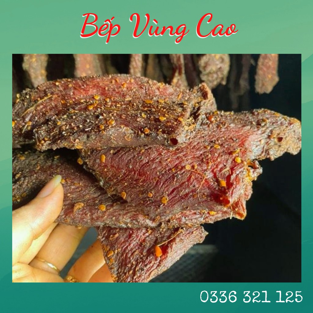 Thịt Lợn Gác Bếp - Tặng Chẳm Chéo - ( Gói 500Gr )  Đặc Sản Tây Bắc - Thơm Lừng Mắc Khén