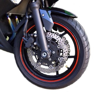 Bộ decal phản quang dán vành, mâm bánh xe