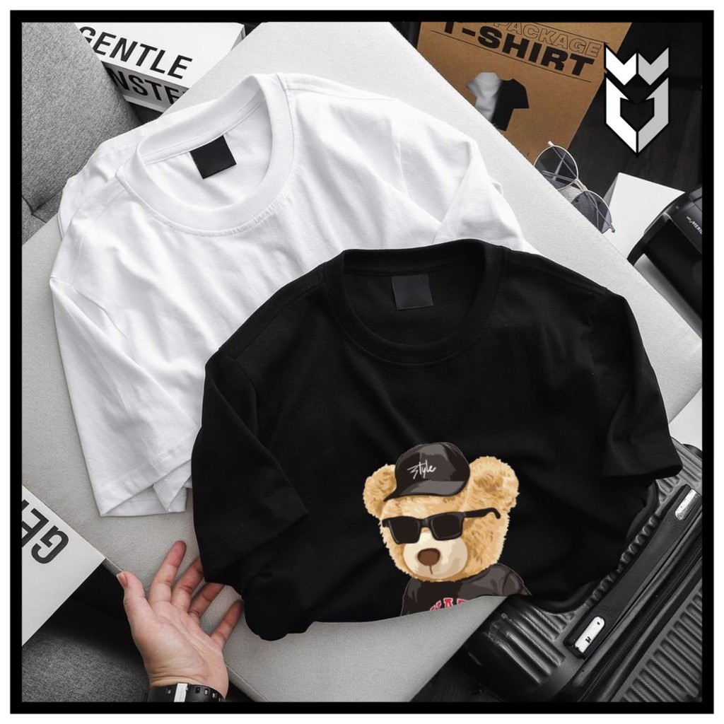 【FREE SHIP】Áo Thun,áo tay lỡ nam nữ unuisex in Gấu Cool Boy Unisex, áo phông chất vải dày mịn co dãn 4 chiều – GW Shop | BigBuy360 - bigbuy360.vn