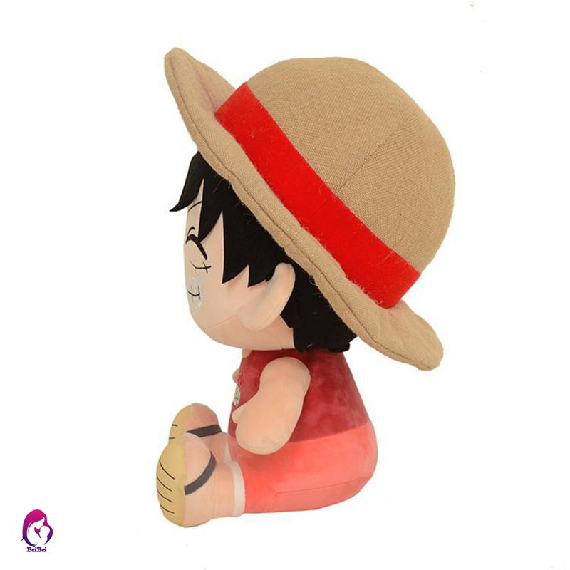 Thú Nhồi Bông Hình Nhân Vật Luffy Trong One Piece