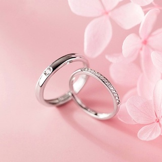 Nhẫn đôi bạc Twinkle (Bán theo chiếc) Nhẫn bạc Tiệm bạc 21 Centimeters