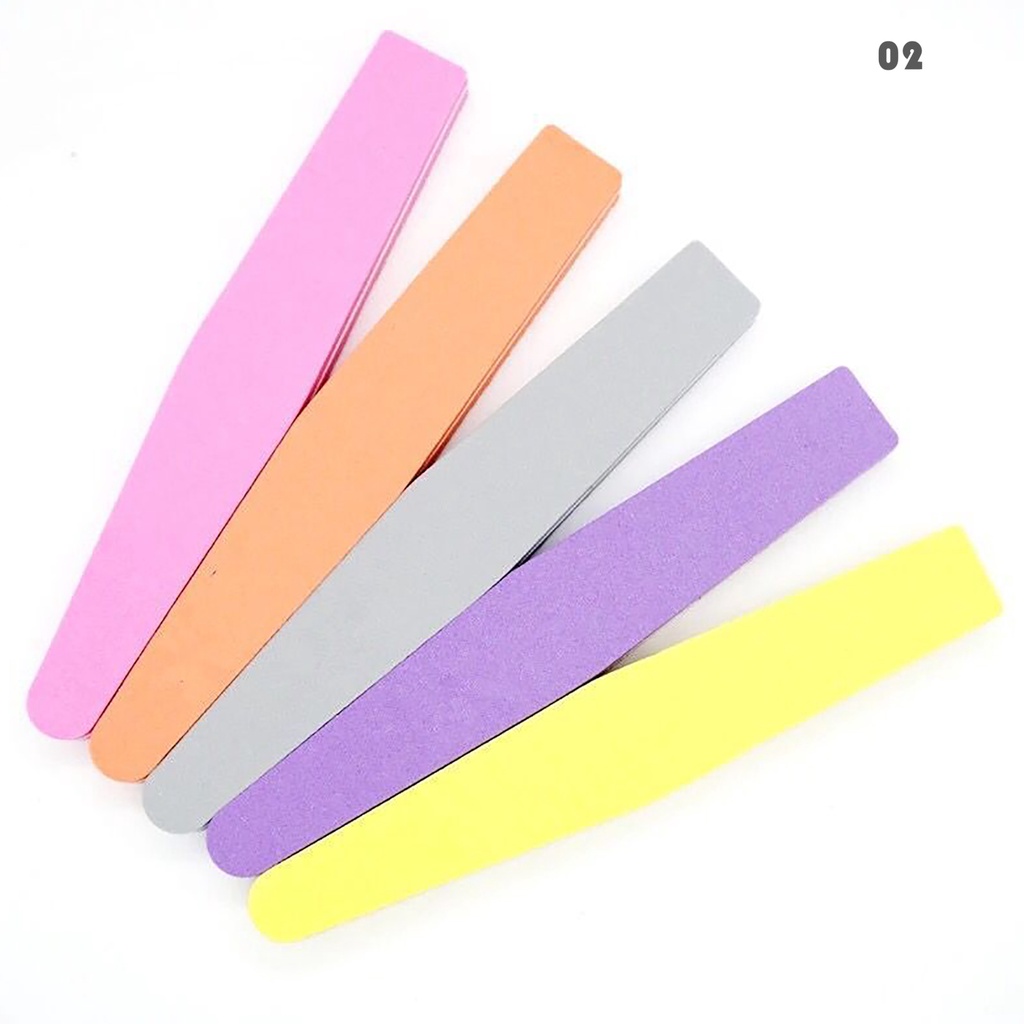 1 Set 10 Bông Xốp Đánh Bóng Móng Tay Tiện Dụng