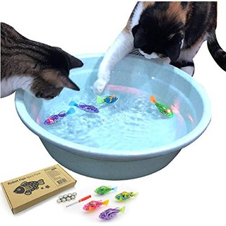 Đồ chơi cá tự bơi Robot Fish Cat Toy