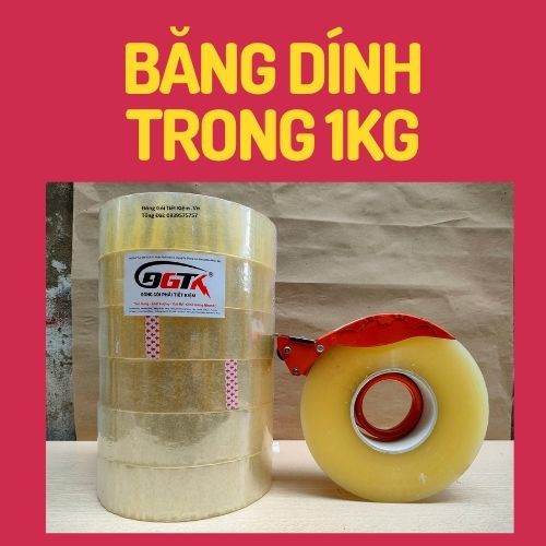 6kg - Băng Dính 1kg Lõi 2.4mm - Giá Rẻ Nhất Hà Nội