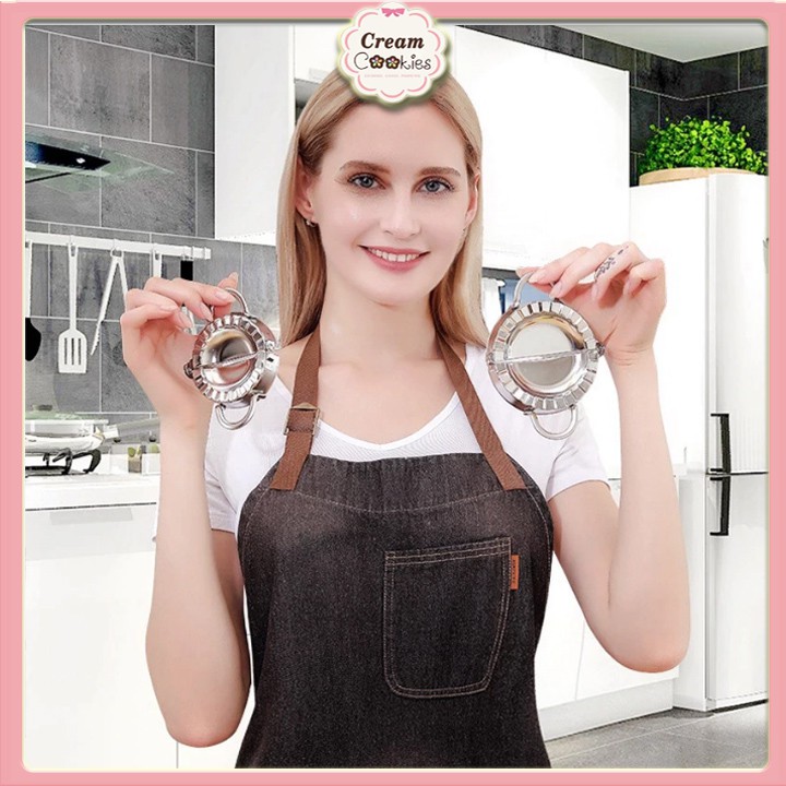 Khuôn Làm Bánh Xếp, Há Cảo, Sủi Cảo Inox 304