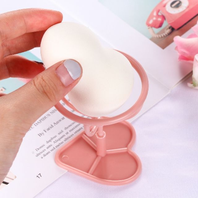 Giá để, phơi mút trang điểm
