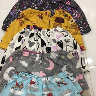 Quần thun cotton bé gái từ 6-18 kg