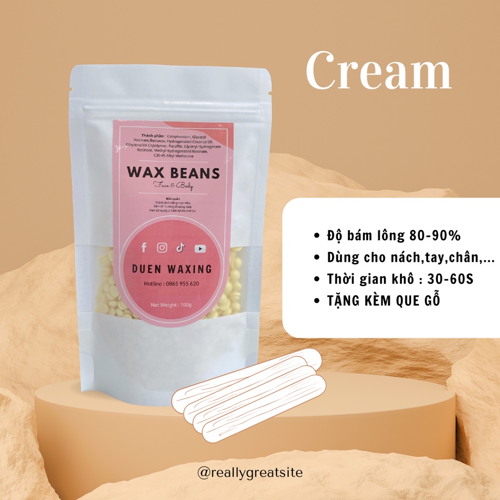 Sáp Wax Lông Nhập Khẩu Waxing Beans