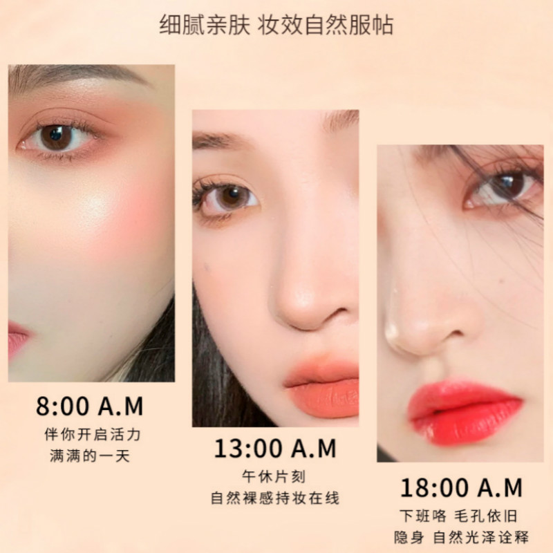 [Hàng mới về] Kem nền dạng lỏng che khuyết điểm dưỡng ẩm chống thấm nước trang điểm tự nhiên | BigBuy360 - bigbuy360.vn